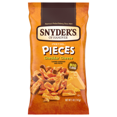 Snyder's of Hanover Pretzel Pieces Cheddar Cheese 5oz - Order Online ...