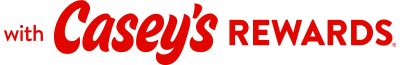 with Casey's Rewards logo