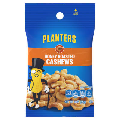 Planters Honey Roasted Cashews 3oz