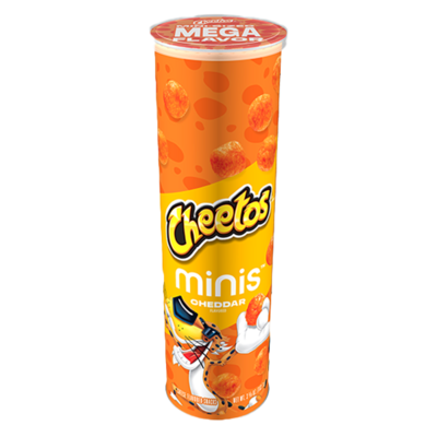 Cheetos Cheddar Mini Canister 3.625oz