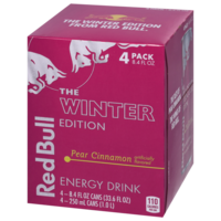 Red Bull Pear Cinnamon 8.4oz 4 Pack