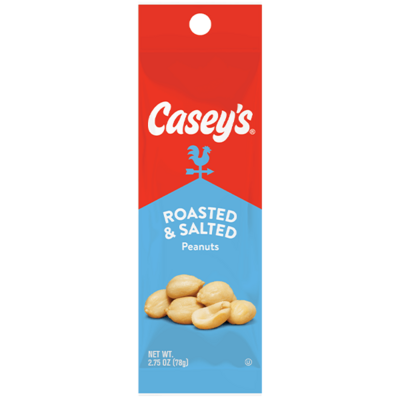 Casey's Roasted & Salted Peanut Tube 2.75oz