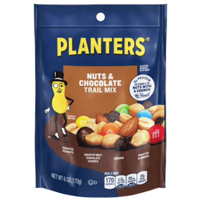 Planters Trail Mix Nut & Chocolate 6 oz