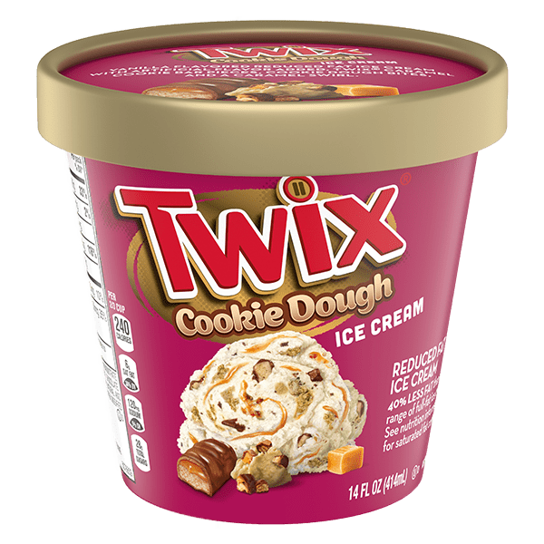 Twix Cookie Dough and Caramel Ice Cream 14oz - Order Online for