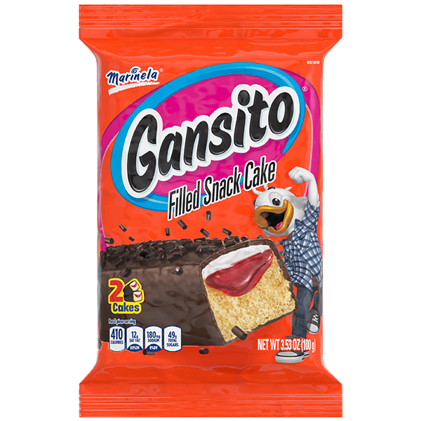 Gansito Strawberry Filled Chocolate Snack Cake 3.53oz - Order Online ...