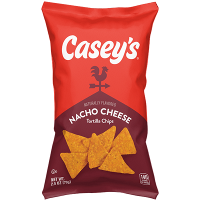 Casey's Nacho Tortilla Chips 2.5oz