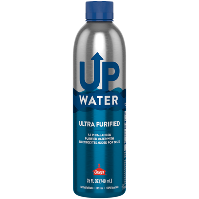 Refillable Aluminum Water Bottle with Purified Water