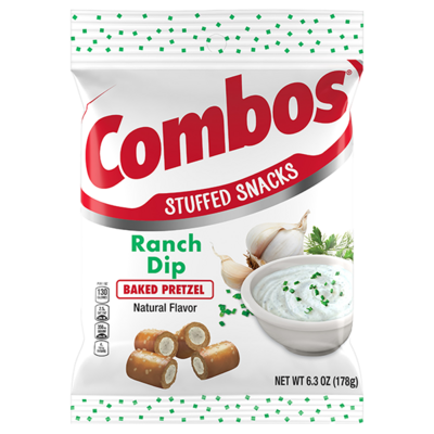 Combo's Ranch Dip Pretzel 6.3oz