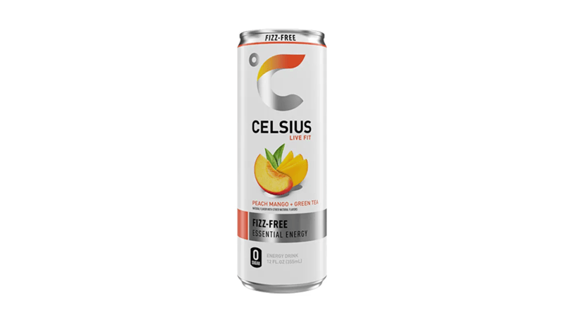 Celsius Peach Mango Green Tea 12oz - Order Online for Delivery or