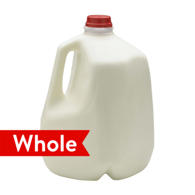 Milk Jug (1%) - White - Nearby For Delivery or Pick Up