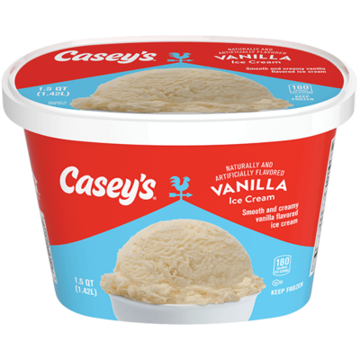 Casey's Vanilla Ice Cream 48oz