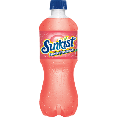 Sunkist Strawberry Lemonade Soda 20oz - Order Online for Delivery or ...