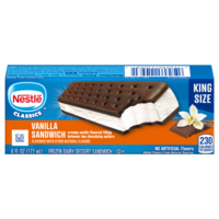 Nestle Vanilla Ice Cream Sandwich King Size 6oz