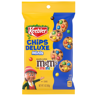 Keebler Chips Deluxe M&M Mini Cookies 3oz