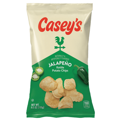 Casey's Jalapeño Kettle Chips 5.5oz