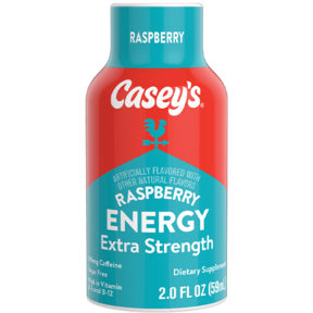 Casey's Extra Strength Raspberry Energy Shot 2oz - Order Onl