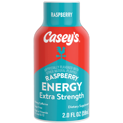 Casey's Extra Strength Raspberry Energy Shot 2oz - Order Online for ...