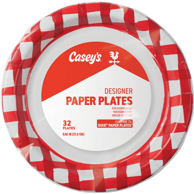 Casey's Designer Paper Plates 32ct