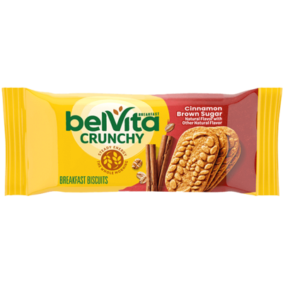 belVita Crunchy Breakfast Biscuits Cinnamon Brown Sugar 1.76oz