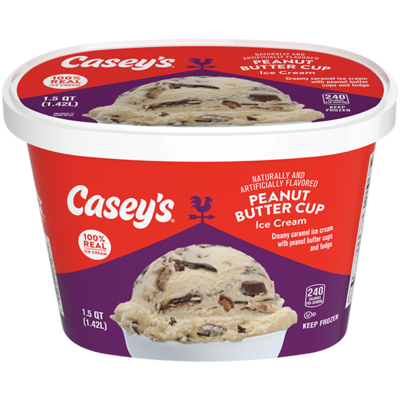 Casey's Peanut Butter Cup Ice Cream 48oz
