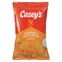 Casey's Cheddar & Sour Cream Chips 6oz
