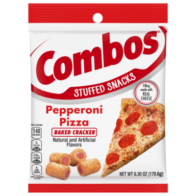 Combos Pepperoni Pizza Cracker 6.3oz - Order Online for Delivery