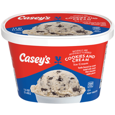 Casey's Cookies & Cream Ice Cream 48oz