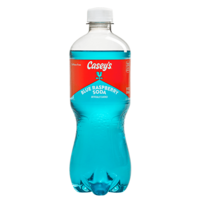 Casey's Blue Raspberry Soda 20oz