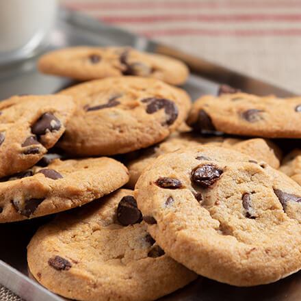 mini chocolate chip cookies