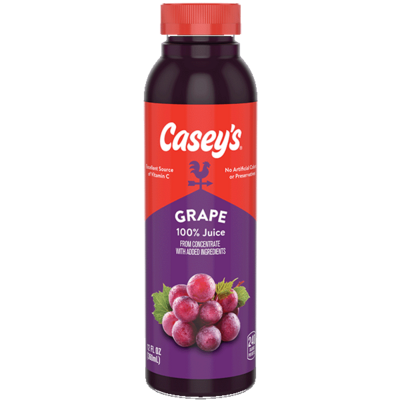 Casey's Grape Juice 12oz