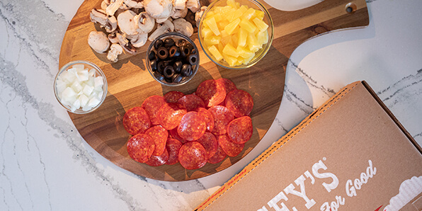 ingredients on board